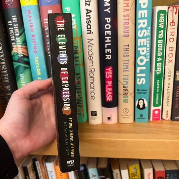 4/$25 The Elements of Expression by Arthur Plotnik - Picture 2 of 3